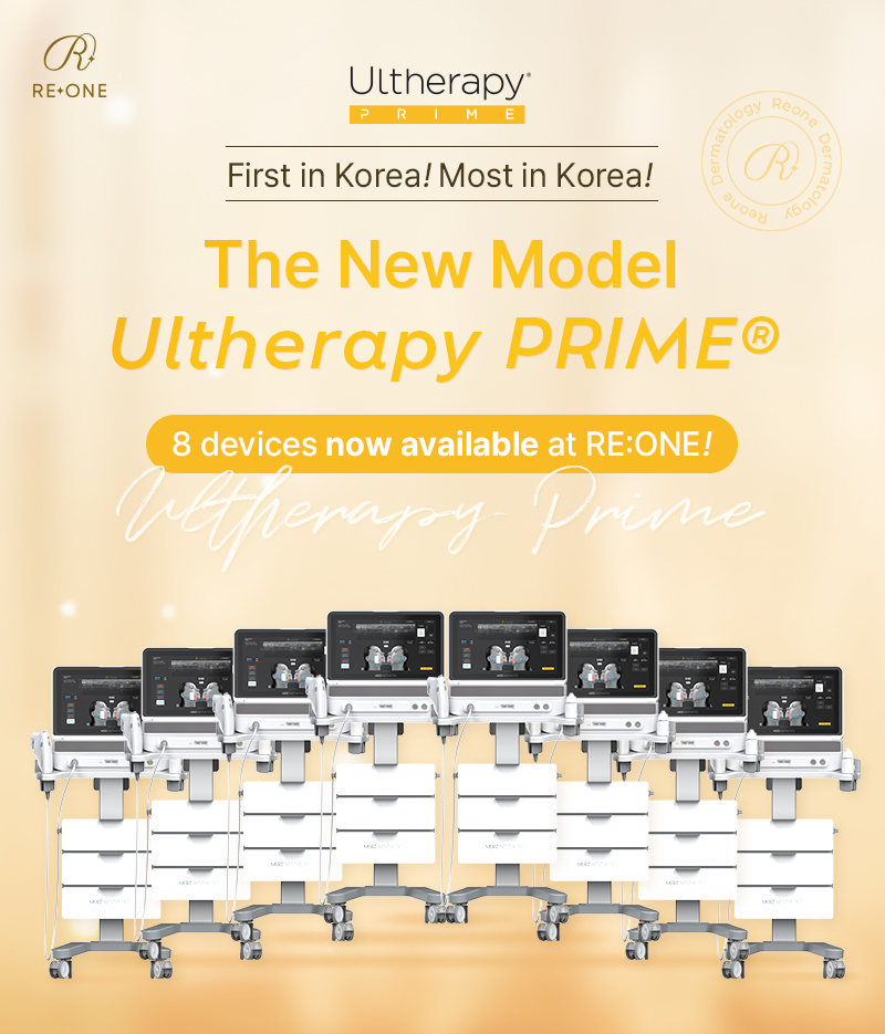 8 Ultherapy Prime devices available at RE:ONE!